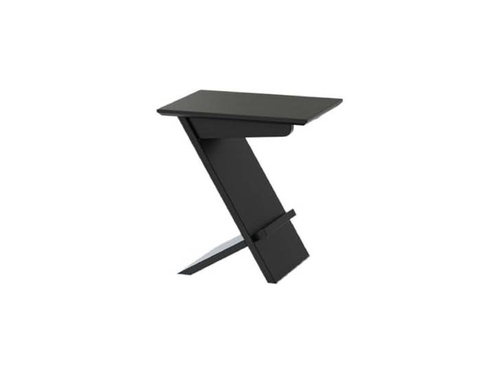hongchenke34 Sofa Beistelltisch Moderne Holz Sofa Seite Tisch Schiefen Turm Nachttisch Lagerung Rack Nacht Balkon(Schwarz)