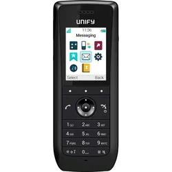 Unify OpenScape WLAN Phone WL4, Telefon, Schwarz