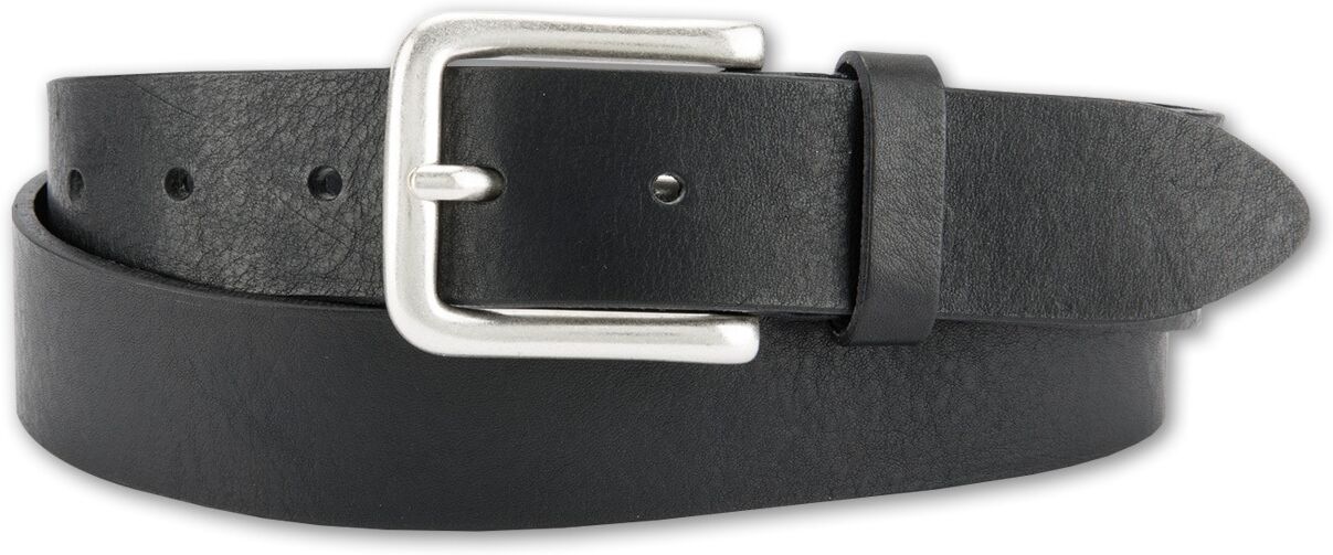 Ledergürtel BERND GÖTZ "Ledergürtel für markante, männliche Mode", Herren, Gr. 90, schwarz, Rindsleder, Gürtel Ledergürtel