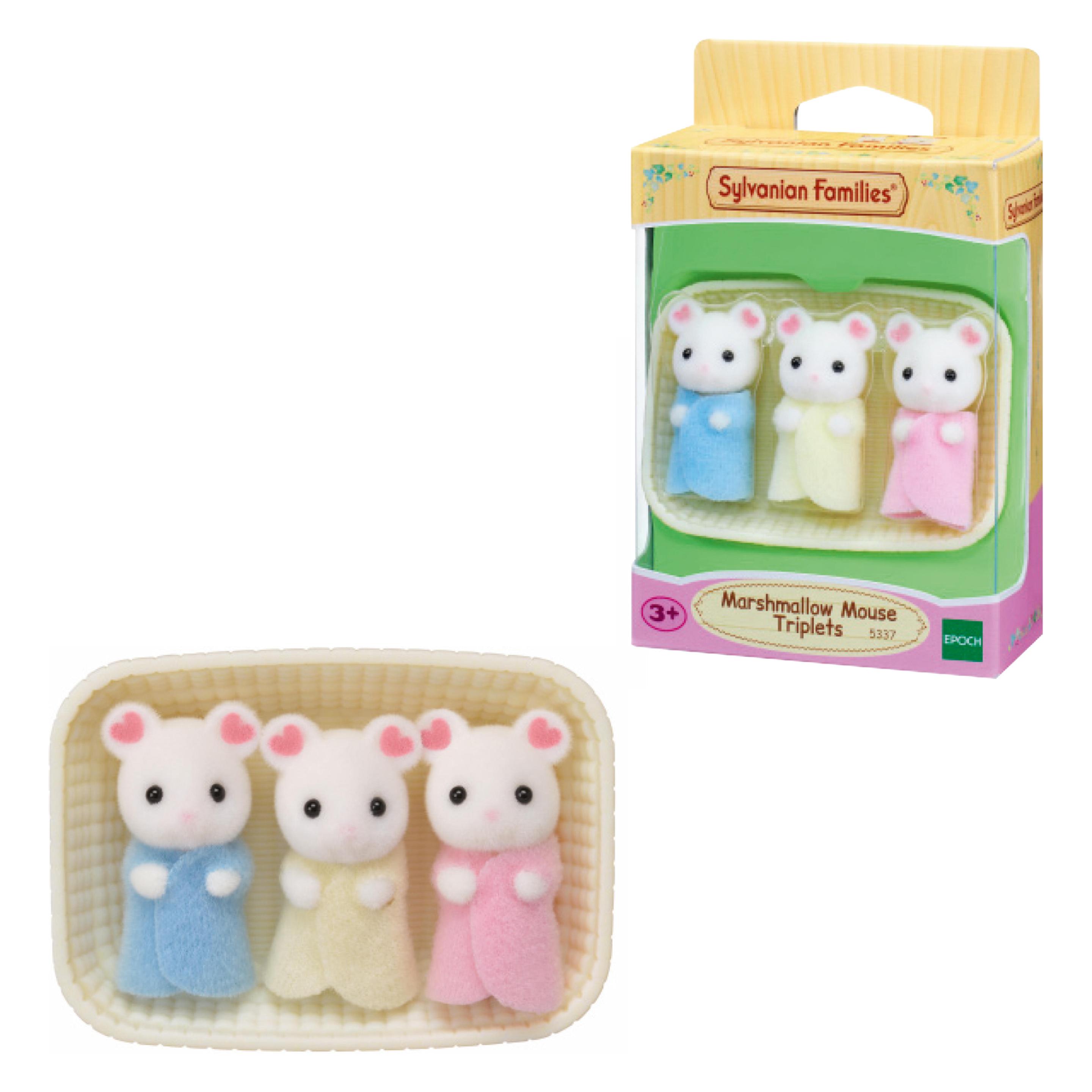 Sylvanian Families Marshmallow Mouse Triplets (21499)