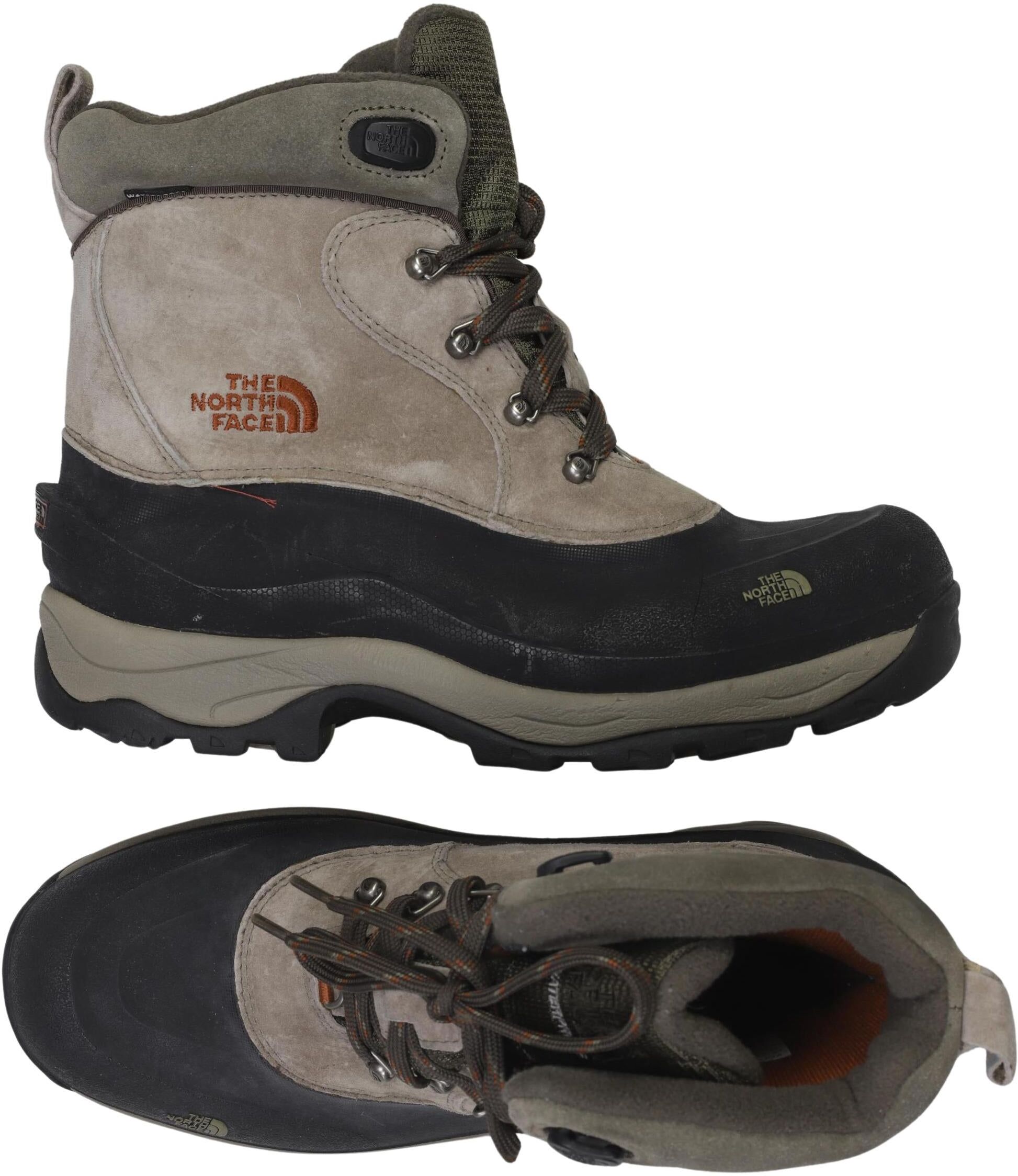The North Face Herren Stiefel, Beige, Gr. EU 43, Leder - Second Hand