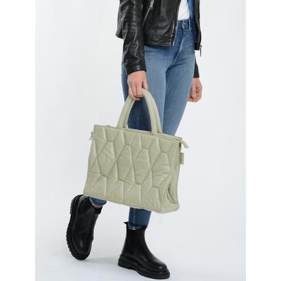Handtasche MAZE "42021182", Damen, Gr. onesize, grün (eucalyptus), Lammleder, Taschen Handtasche