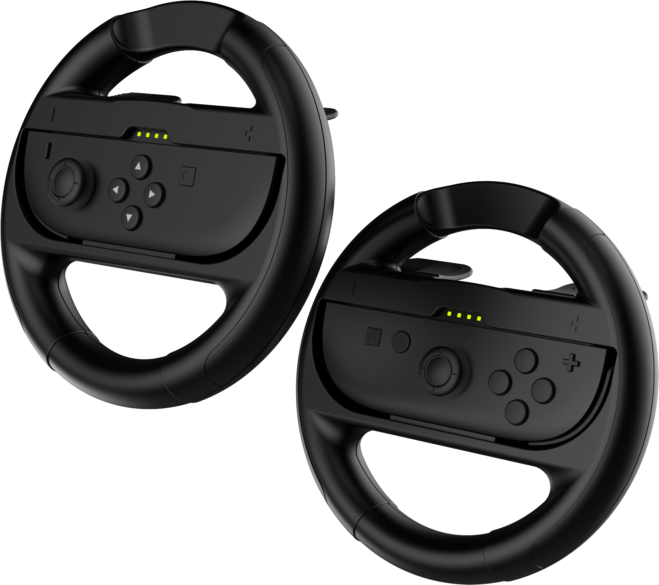 iMP Tech Twin Steering Wheel Pack with Sticker Kit for Nintendo Switch & Switch 2