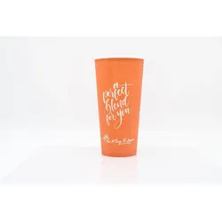 100x Papierbecher 22 oz 650ml