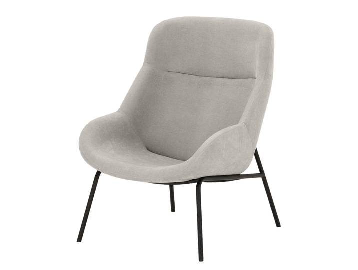 Fauteuil Tantia Gris Microfibre Wiam 73 x 102 x 92cm