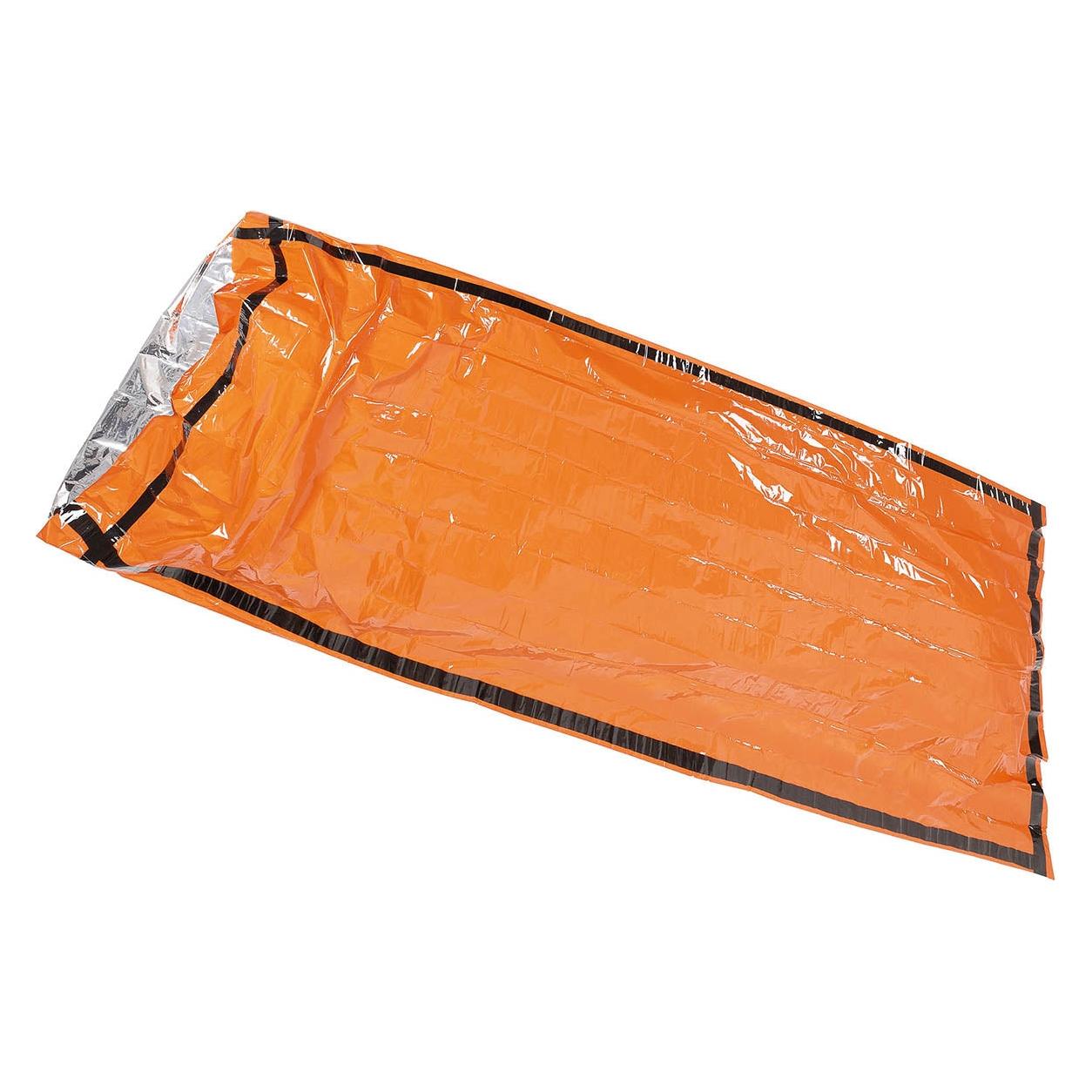 Fox Notfall-Biwaksack, orange, einseitig alubeschichtet (2.10 m) (31100)