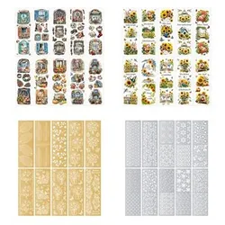 KARIN JITTENMEIER Kreativ-Set Premium Transfers versch. Designs 44tlg.