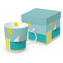 Cannes Plage Trend Mug, Kaffeetasse, Becher, Tasse, Bone China, 400 ml, 160302987
