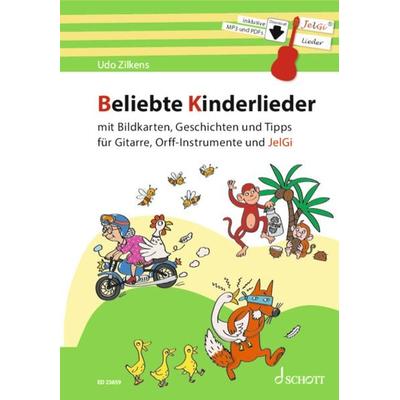 Beliebte Kinderlieder, Taschenbuch von Udo Zilkens, Schott Music, 978-3-7957-3285-1