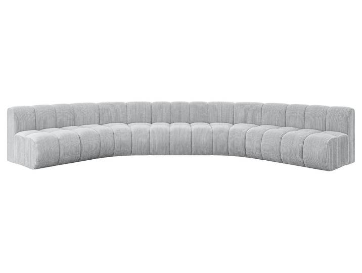 Wohnlandschaft Montra-U1 Grau - Poso 110