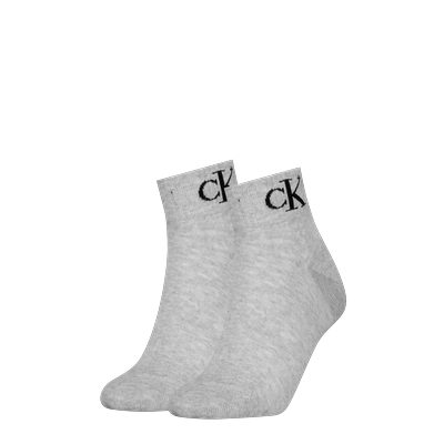 Calvin Klein Jeans "CKJ WOMEN QUARTER 2P MONOGRAM" 2 Paar, 2 Paar tlg. mit Logostickerei