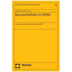 Barrierefreiheit im ÖPNV, Fachbücher von Matthias Knauff