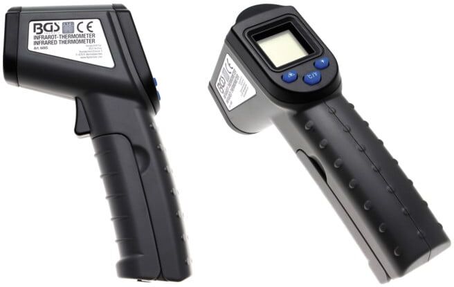 Thermomètre laser numérique -50°C à 500° C BGS ; BGS technic (6005)