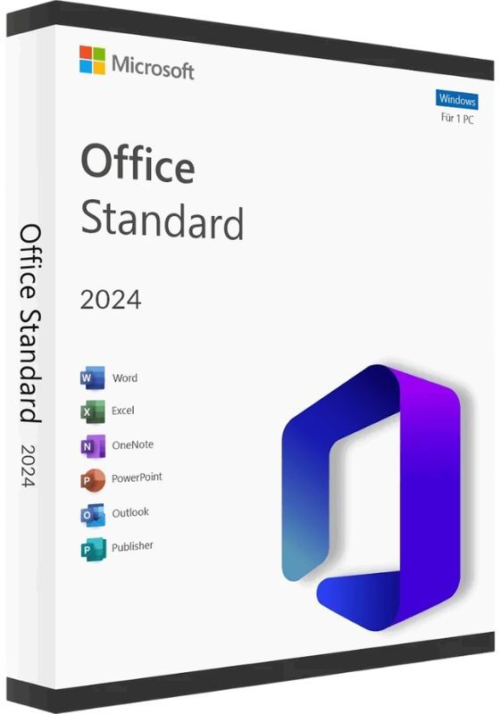 MICROSOFT OFFICE 2024 STANDARD - auf Lebenszeit