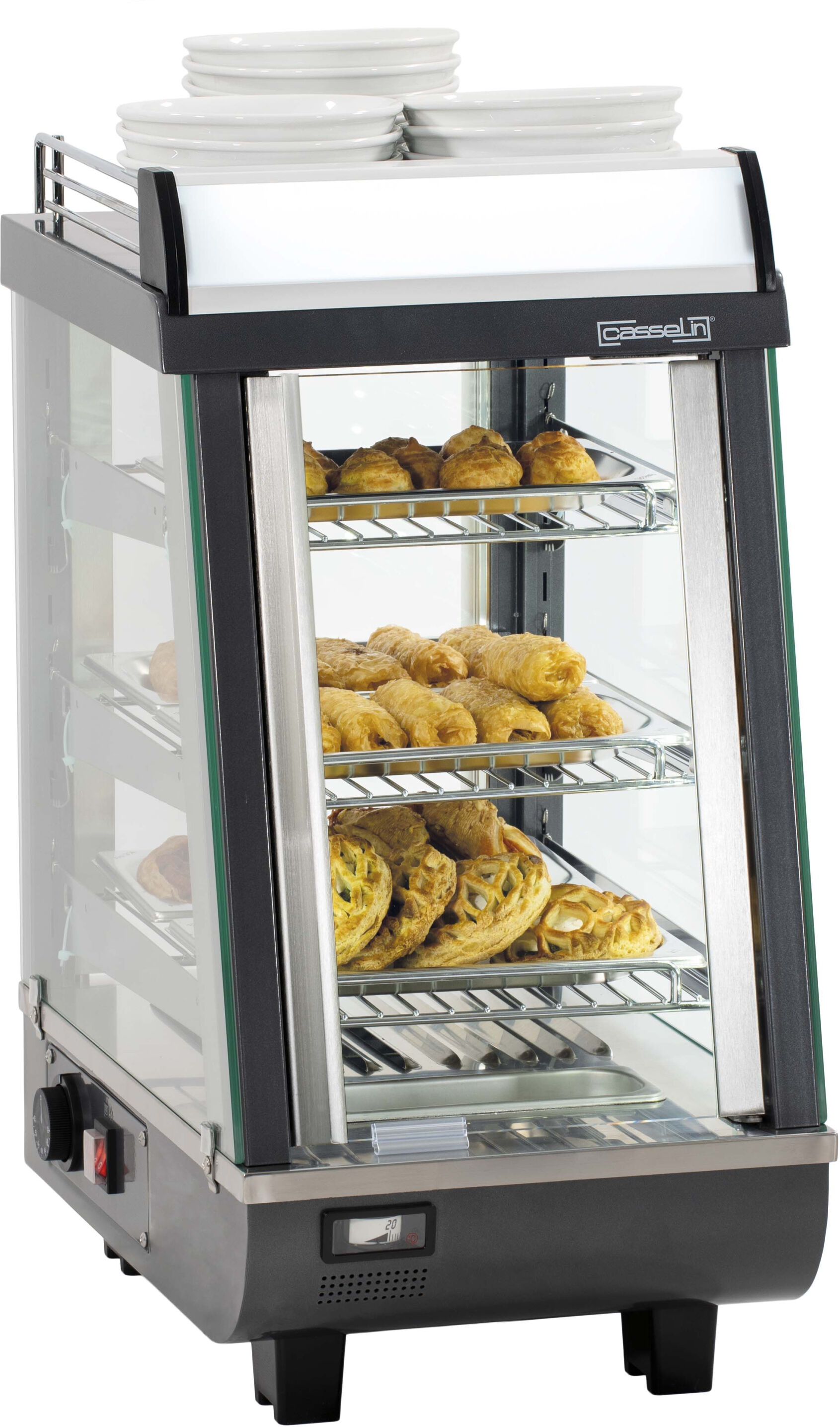 Casselin Vetrina Riscaldata 76 l
