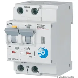 Mitsubishi Electric 2-Polig, 1N, AFDD B- AFDD-B16/30mA/2-A