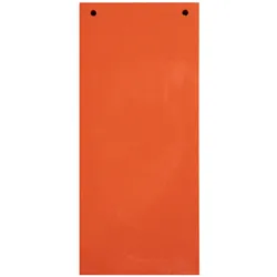 Exacompta Packung mit 100 Trennstreifen gelocht aus Recycling-Karton 180g/qm, 105x240mm - Forever