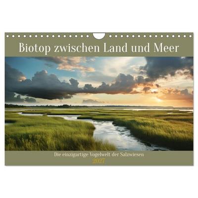 Biotop zwischen Land und Meer (Wandkalender 2027 DIN A4 quer), CALVENDO Monatskalender