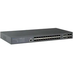 EFB FOS-3128 28-Port L2 Managed Gigabit Fiber Switch, 24x 100/1000 SFP, 4x Combo RJ45/SFP FOS3128