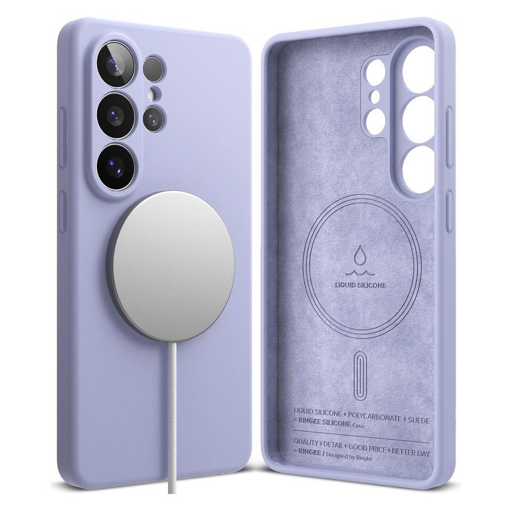 Ringke Silikon Magnetisch Magsafe Galaxy S26 Ultra Lavendel (Samsung Galaxy S26 Ultra) (SIMG1243E79)