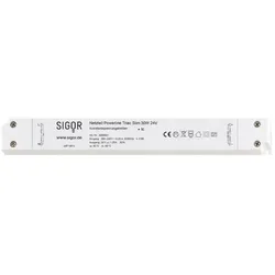 Sigor Powerline Netzteil Triac Slim 150W 24V 368x30x23mm 6,25A IP20
