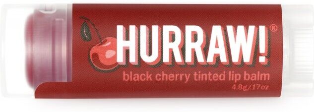 Hurraw Mit Schwarzkirsche getönter Lippenbalsam
