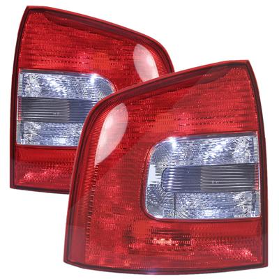 Atec 2x Heckleuchte,äußerer Teil, ohne Lampenträger [Hersteller-Nr. 40575429] für Skoda