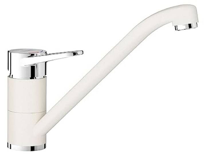 BLANCO WEGA II Küchenarmatur in silgranitweiß/chrom Hochdruck
