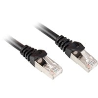 Patchkabel RJ45 Cat.6 SFTP schwarz, 20 Meter