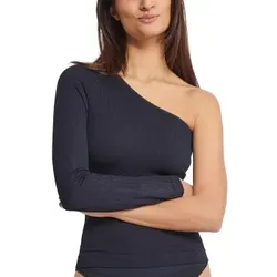 Sloggi EVER Infused Aloe One-Shoulder Top Schwarz Large Damen