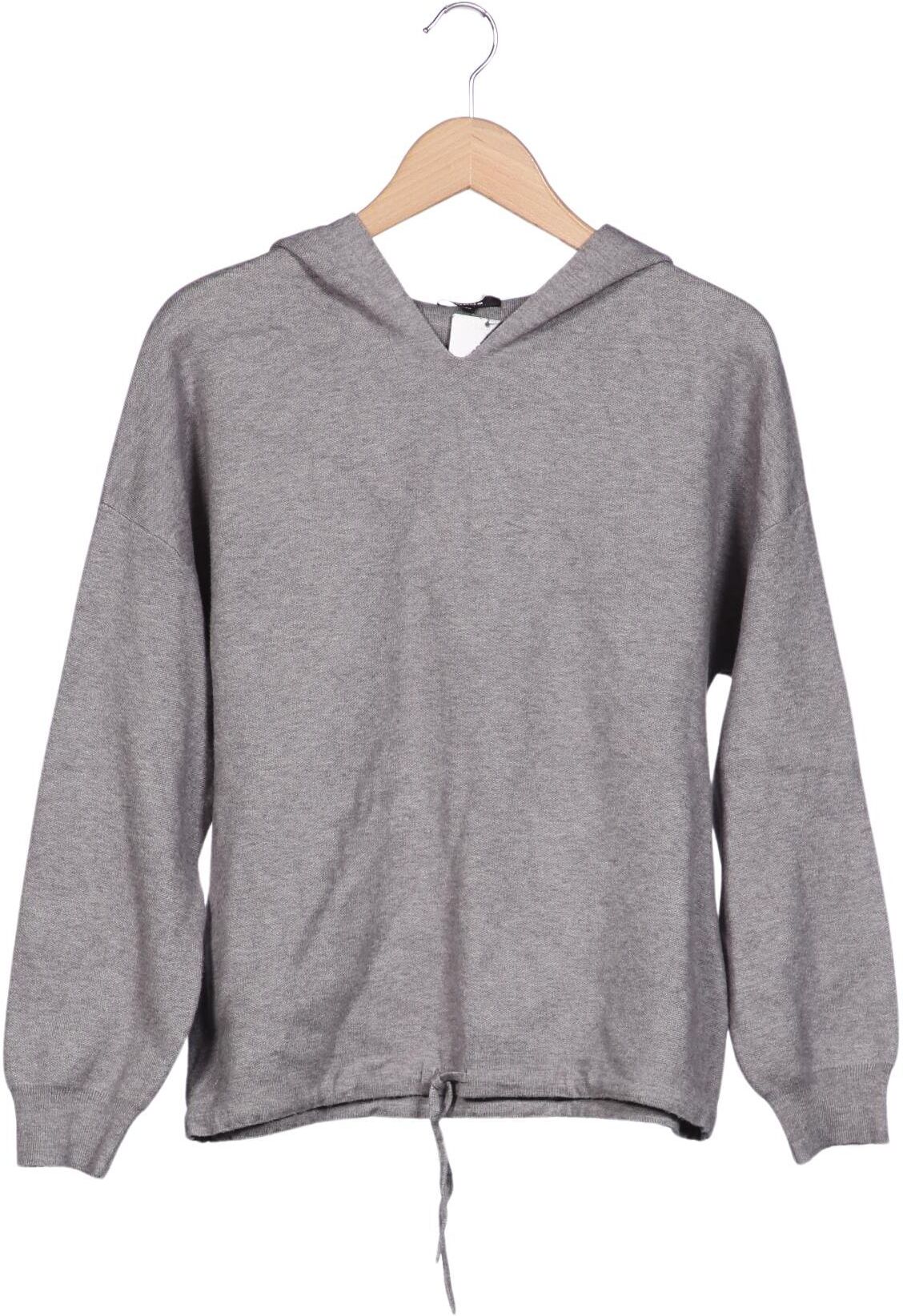 Opus Damen Kapuzenpullover, Grau, Gr. EU 40, Viskose / Synthetik / Synthetik / Synthetik - Second Hand