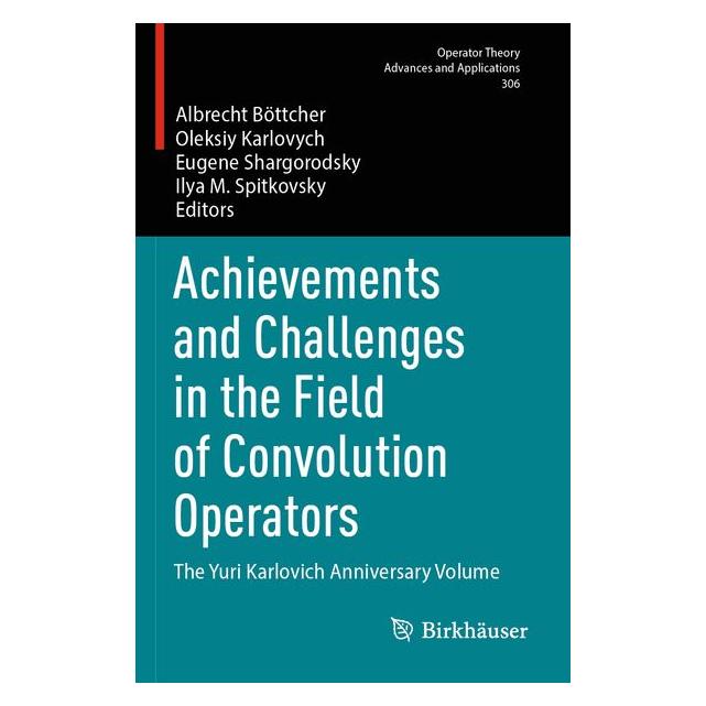 Umbreit Achievements and Challenges in the Field of Convolution Operators (71885981)