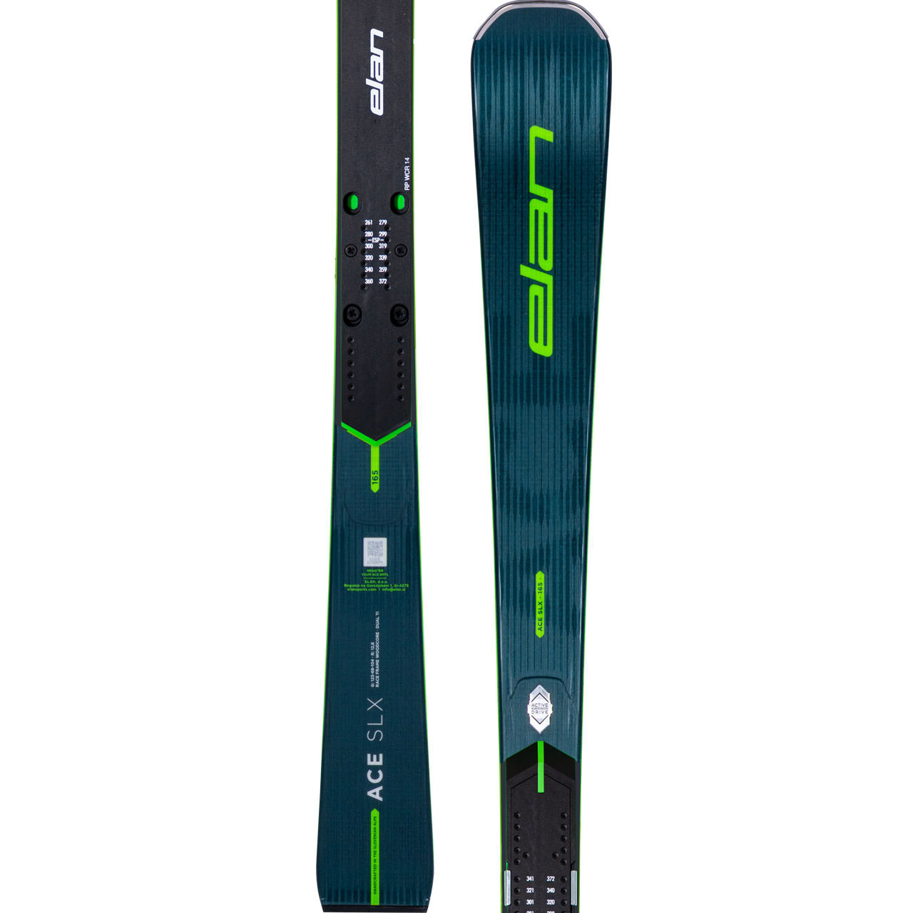 Elan ACE SLX Plate - 165 cm