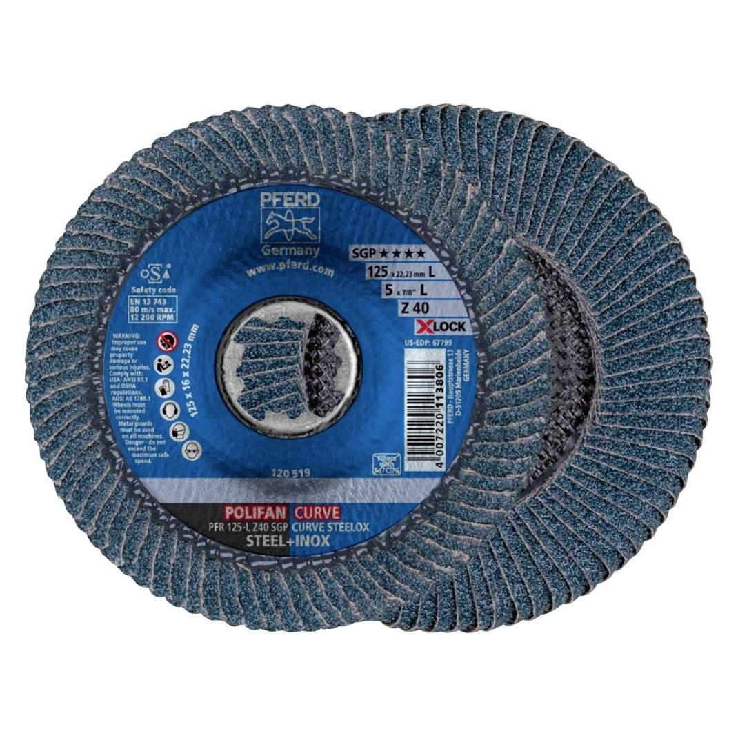 Pferd X-LOCK Fächerschleifscheibe Spezial-Linie SGP (40) (67689063)
