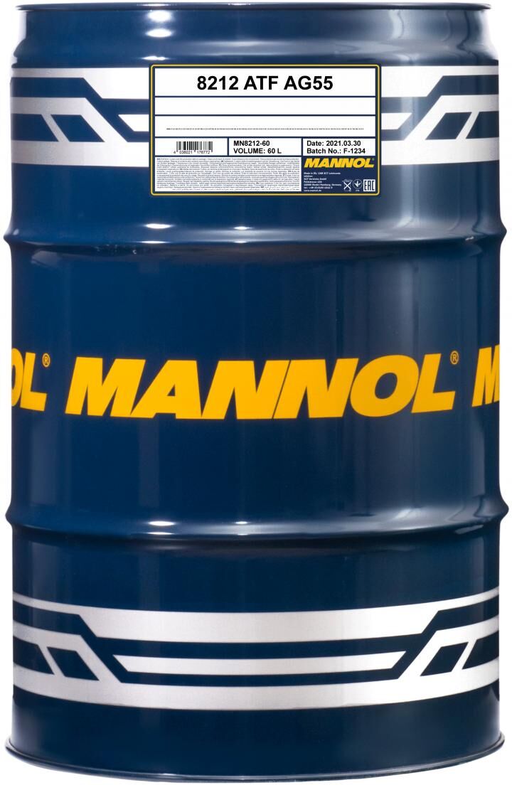Sct - Mannol Getriebeöl Mannol Atf Ag 55 [60l] Mn8212-60 60l