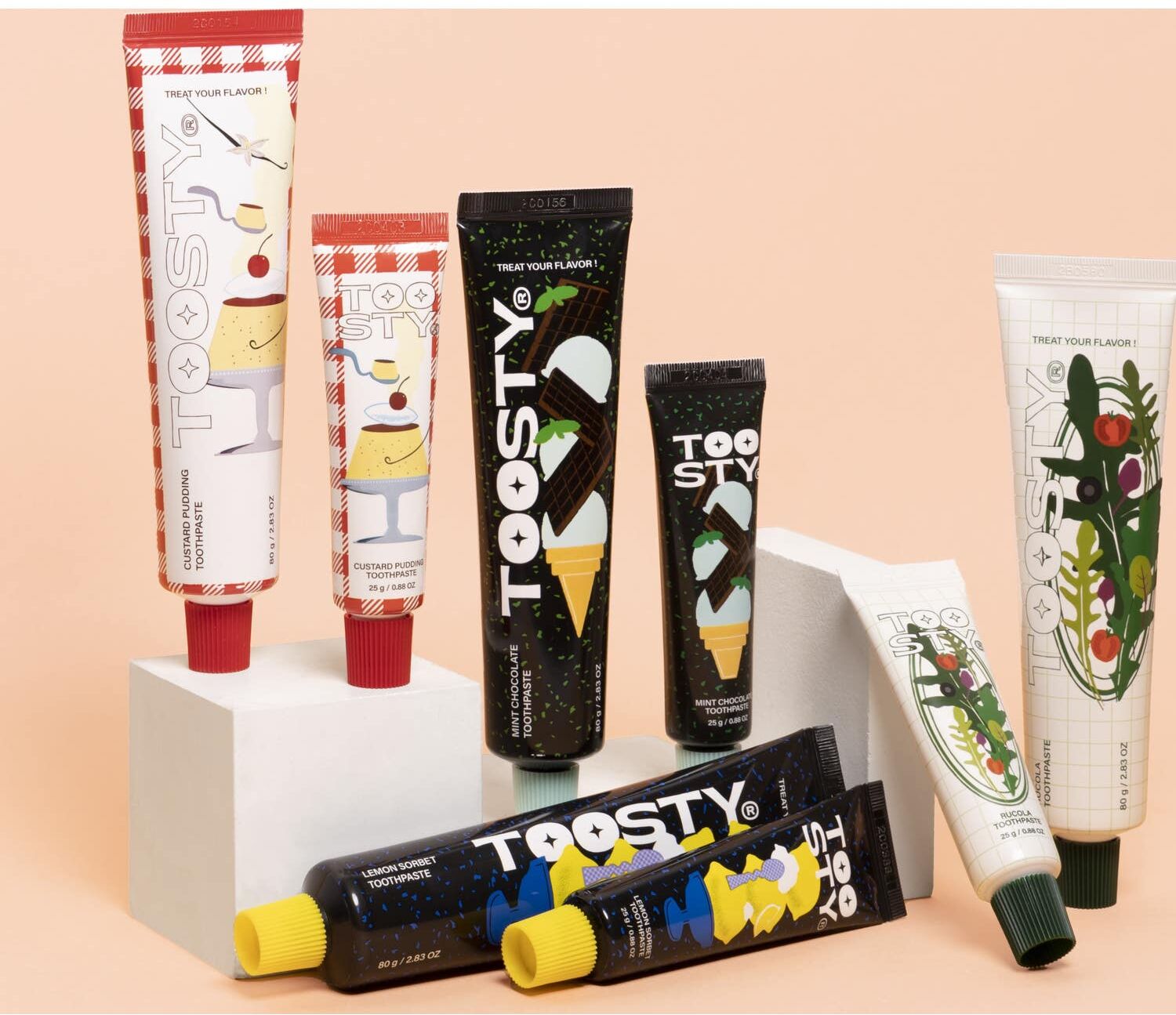 Toosty Custard Pudding Toothpaste 80 g
