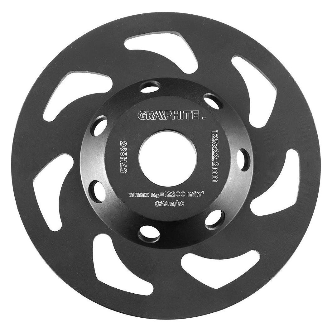 Graphite diamond wheel (125 x 22.2 x 5 mm diamond grinding wheel, L segment) (57H893)