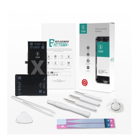 SIGN Complete Kit for Battery Change - iPhone X (SN-IPXBATT)