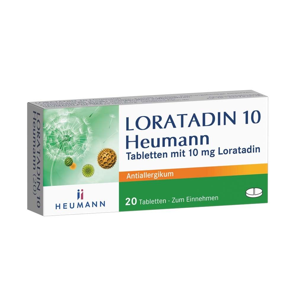 Loratadin 10 Heumann Tabletten 20 St