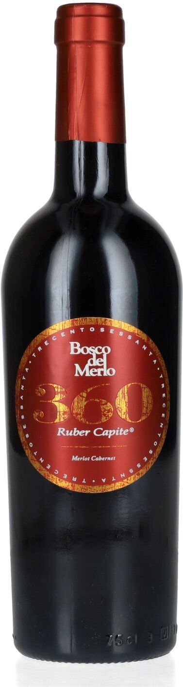 Bosco del Merlo 360 Ruber Capite Merlot Cabernet 2023 14% Vol. 0,75l