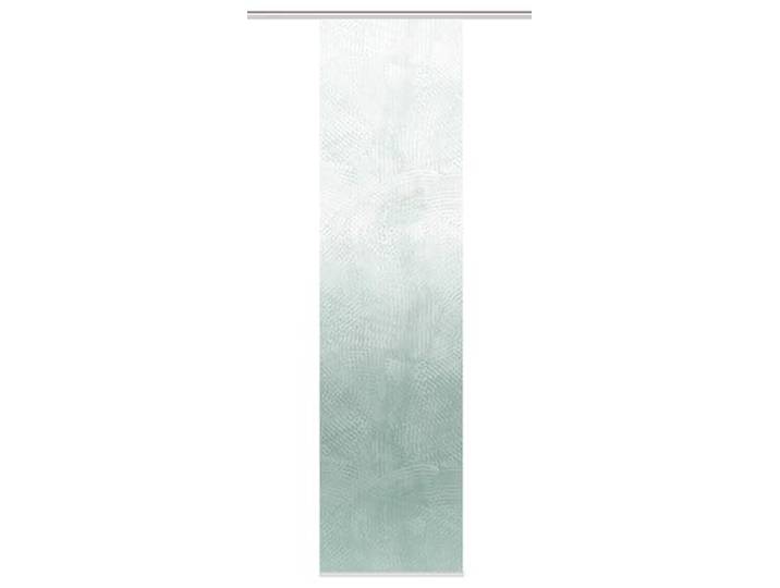 HOME WOHNIDEEN Schiebegardine SIRALIA, Seidenoptik Digitaldruck, 245x60 cm, + Zubehör, Farbe:Salbei, Größe:245 x 60 cm, Anzahl:1x