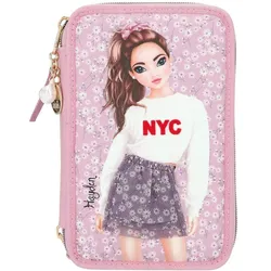 Depesche TOPModel 3-Fach Federtasche CITY FLOWERS