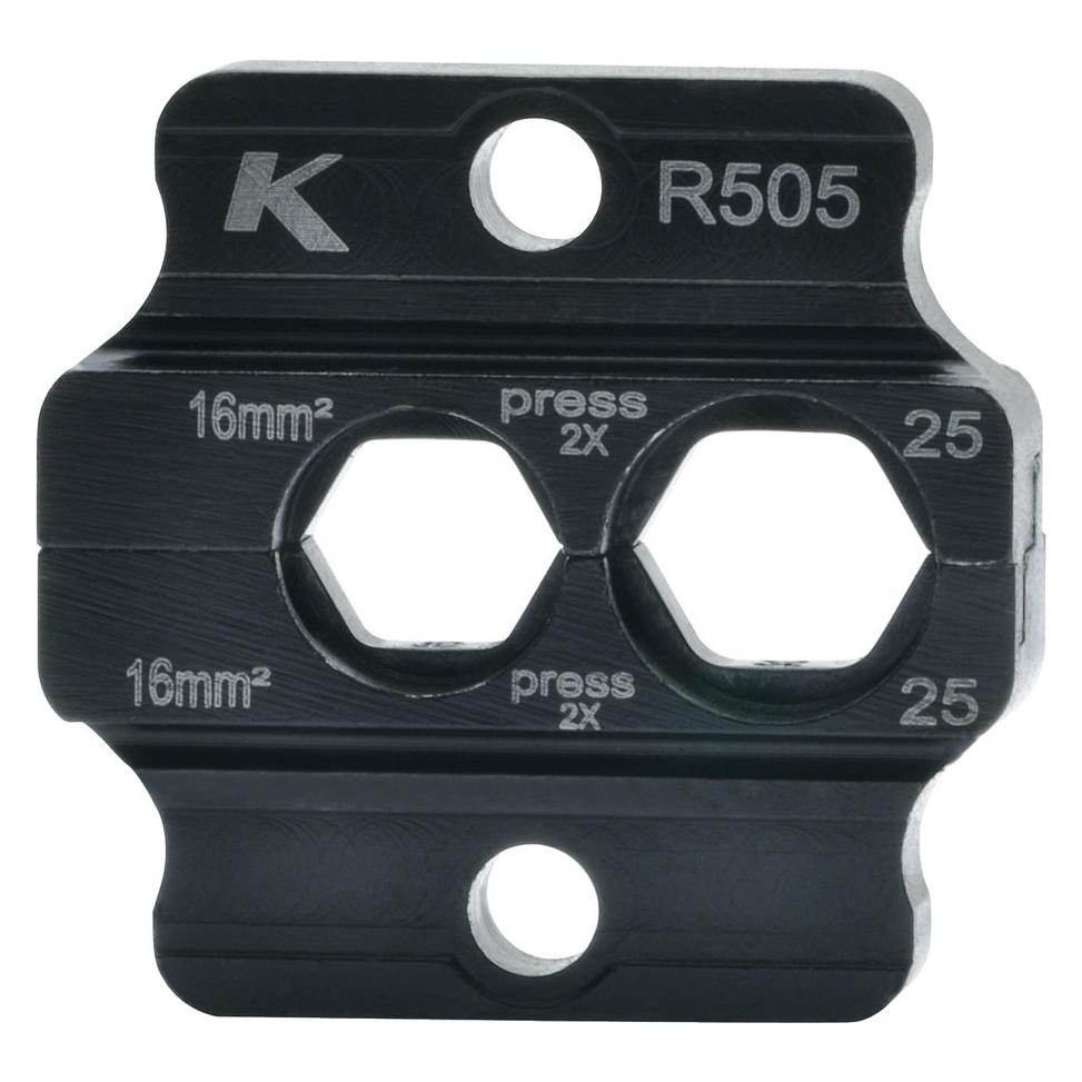 Klauke R504 Presseinsatz K50er 6-16qmmf.Rohrkabelschuhe/Verbinder Normalausf. (R504)