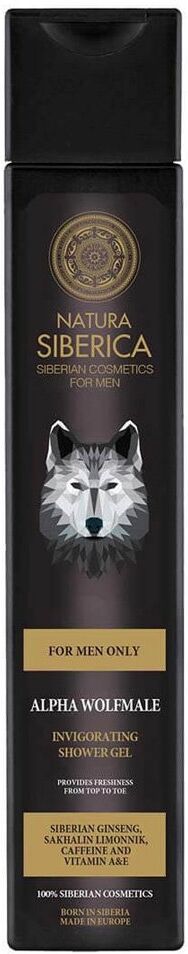 NATURA SIBERICA Men Alpha WolfMale Shower Gel 250ml