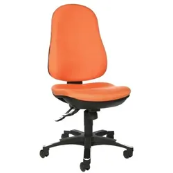 Topstar Bürostuhl »Trend 10« ohne Armlehnen orange