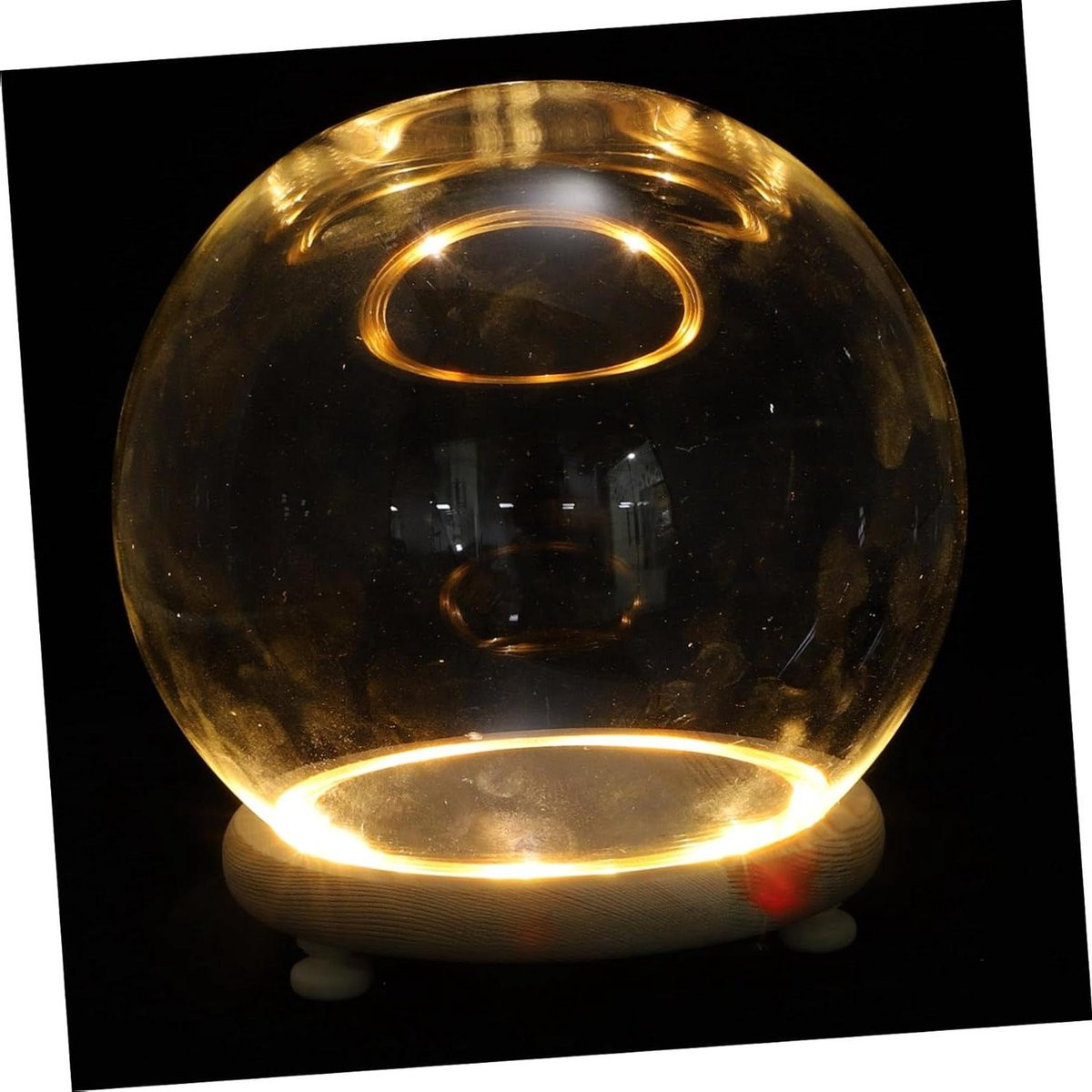 Glazen Stolp Decoratie voor een Gloeiend Micro Landschap - Transparant