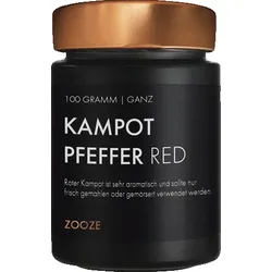 Zooze Kampot Pfeffer rot, 100g