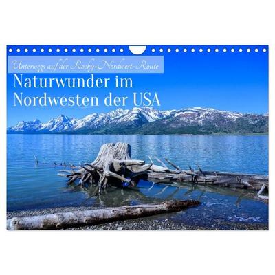 Naturwunder im Nordwesten der USA (Wandkalender 2027 DIN A4 quer), CALVENDO Monatskalender