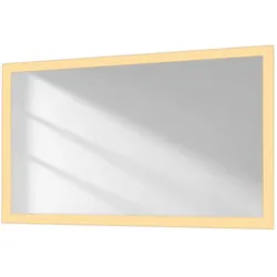 Emke, Spiegel, Badspiegel mit Beleuchtung 100*60cm, Warmweiss3000K, Dimmbar, Wand Schalter (100 x 60 cm)