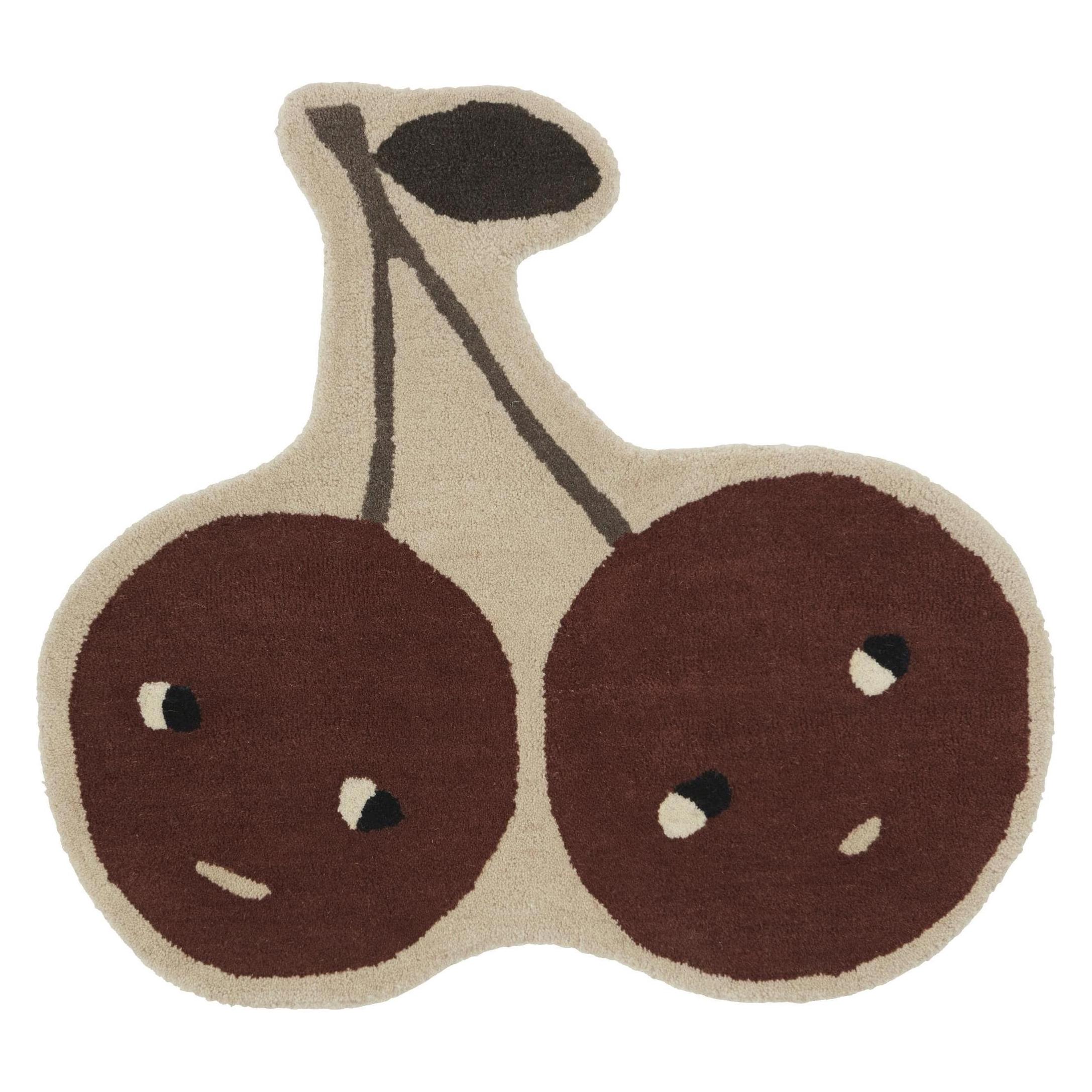 OYOY Mini Dekoteppich Kirsche (86 x 76 cm) (M107087)